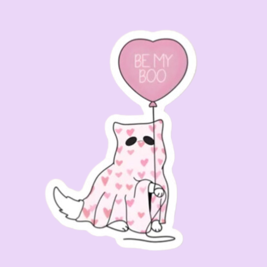 Be My Boo Sticker