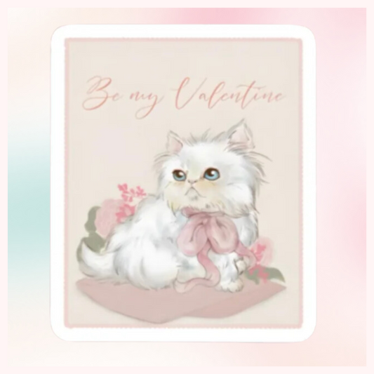 Be My Valentine Sticker