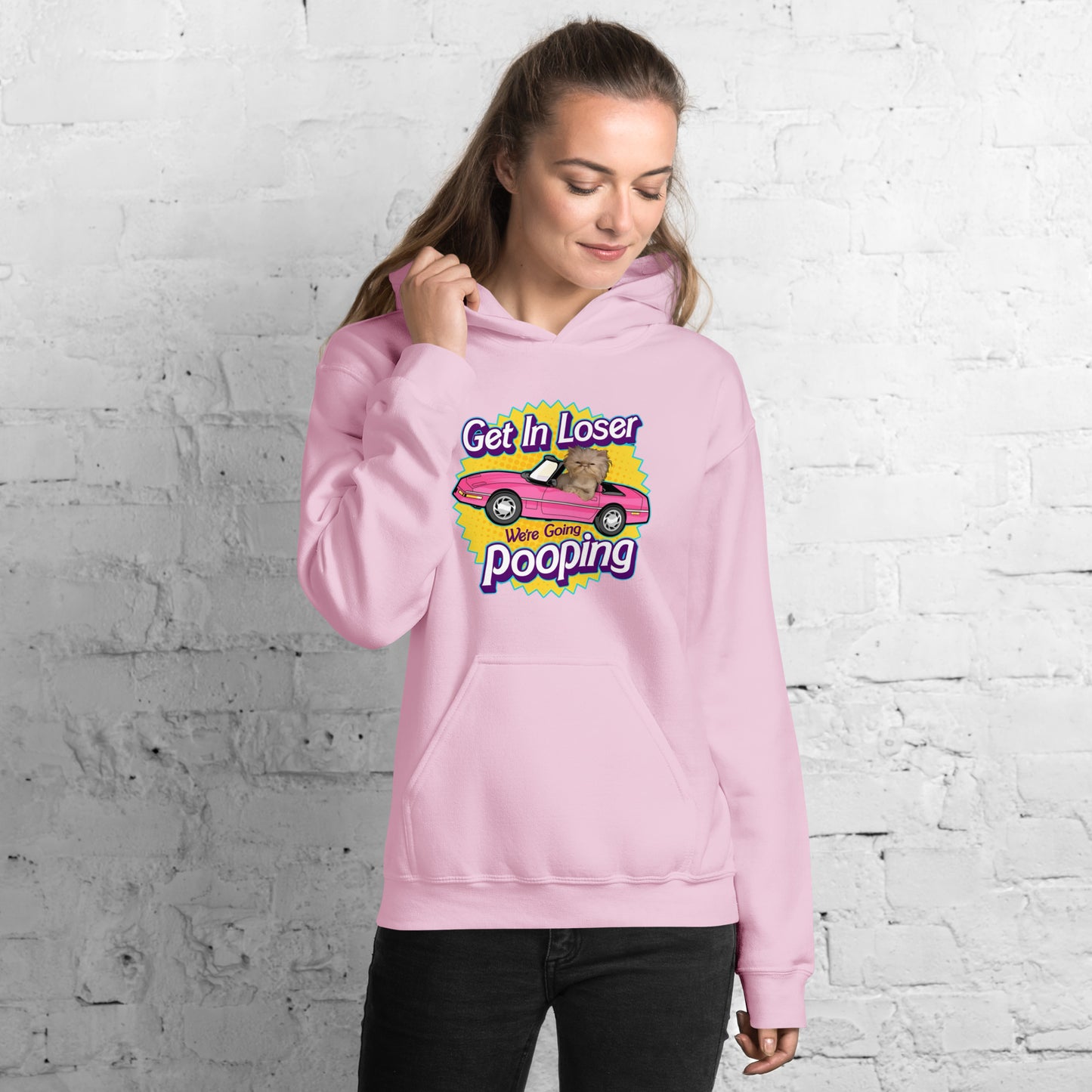 Get in Loser, We're Going Pooping Unisex Hoodie