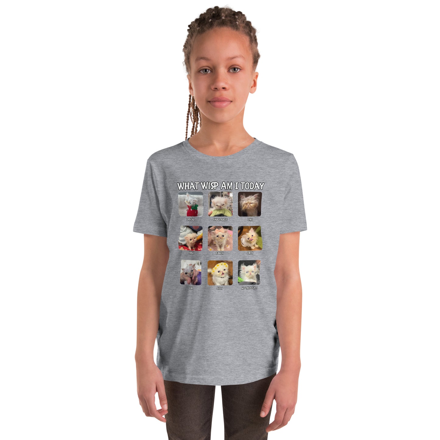 What Wisp Am I Today (Emo Edition) Youth Short Sleeve T-Shirt