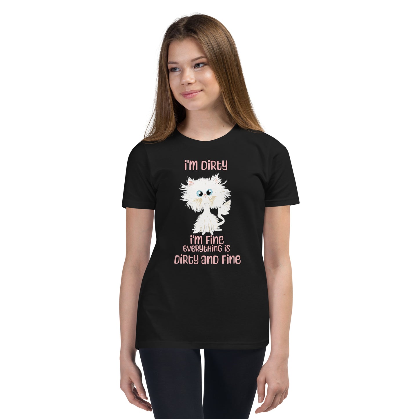 Dirty and Fine Youth Short Sleeve T-Shirt